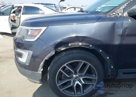 2017 Ford Explorer Sport from USA, damaged, VIN 1FM5K8GTXHGE24380